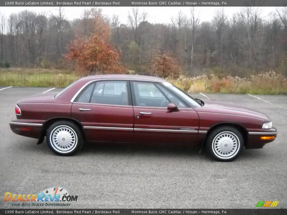 1998 Buick LeSabre Limited Bordeaux Red Pearl / Bordeaux Red Photo #1