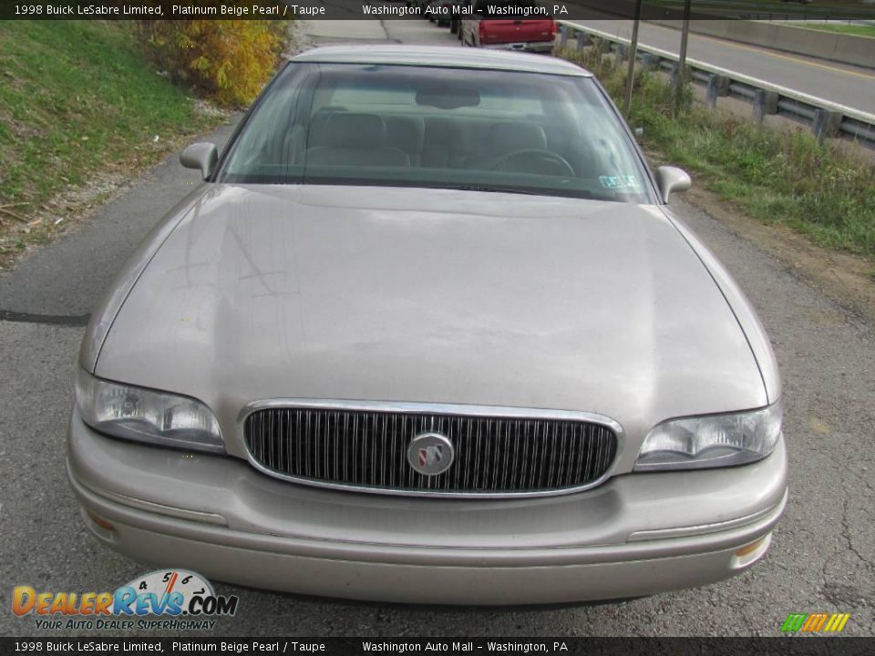 1998 Buick LeSabre Limited Platinum Beige Pearl / Taupe Photo #8
