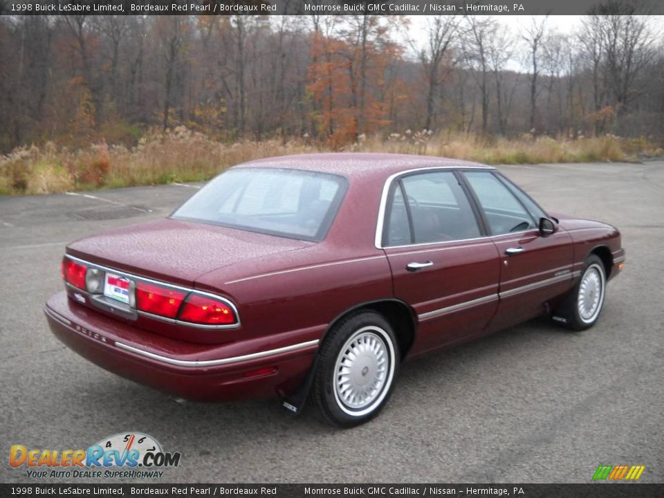 1998 Buick LeSabre Limited Bordeaux Red Pearl / Bordeaux Red Photo #2
