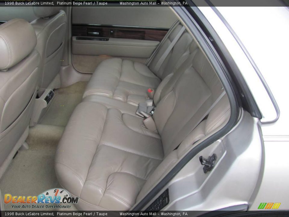 1998 Buick LeSabre Limited Platinum Beige Pearl / Taupe Photo #9