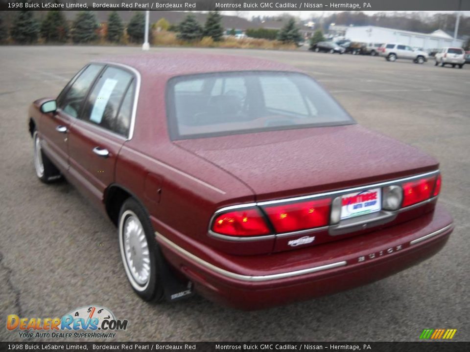 1998 Buick LeSabre Limited Bordeaux Red Pearl / Bordeaux Red Photo #5