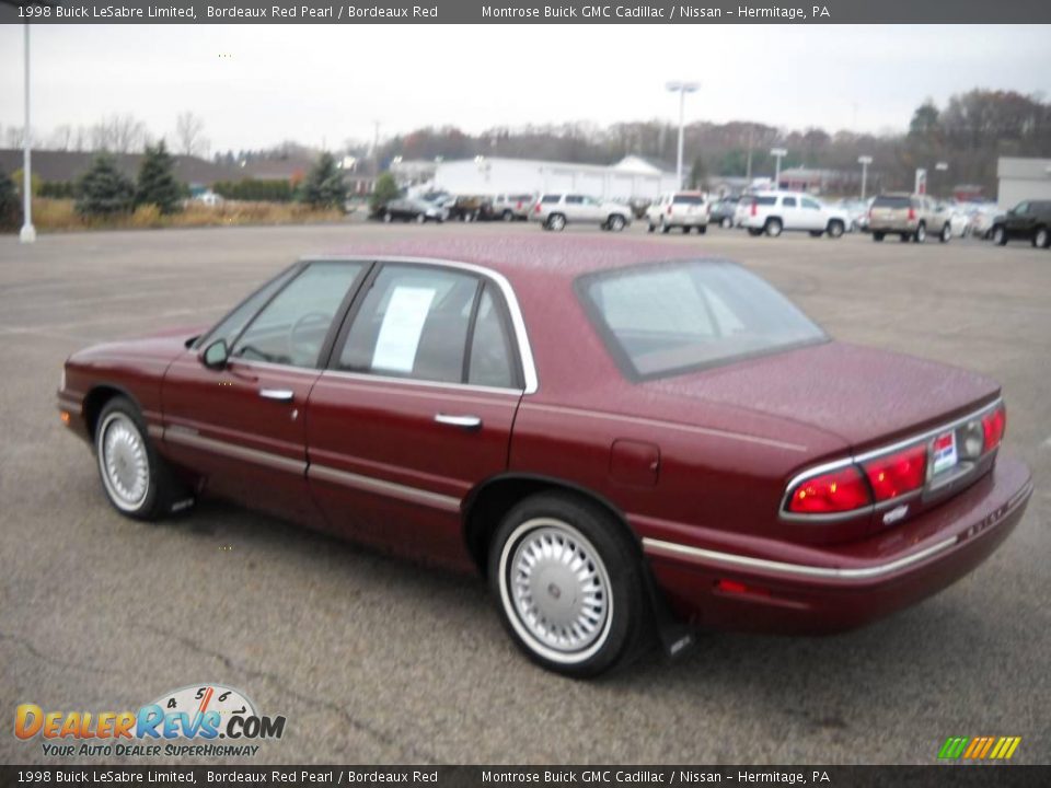 1998 Buick LeSabre Limited Bordeaux Red Pearl / Bordeaux Red Photo #6