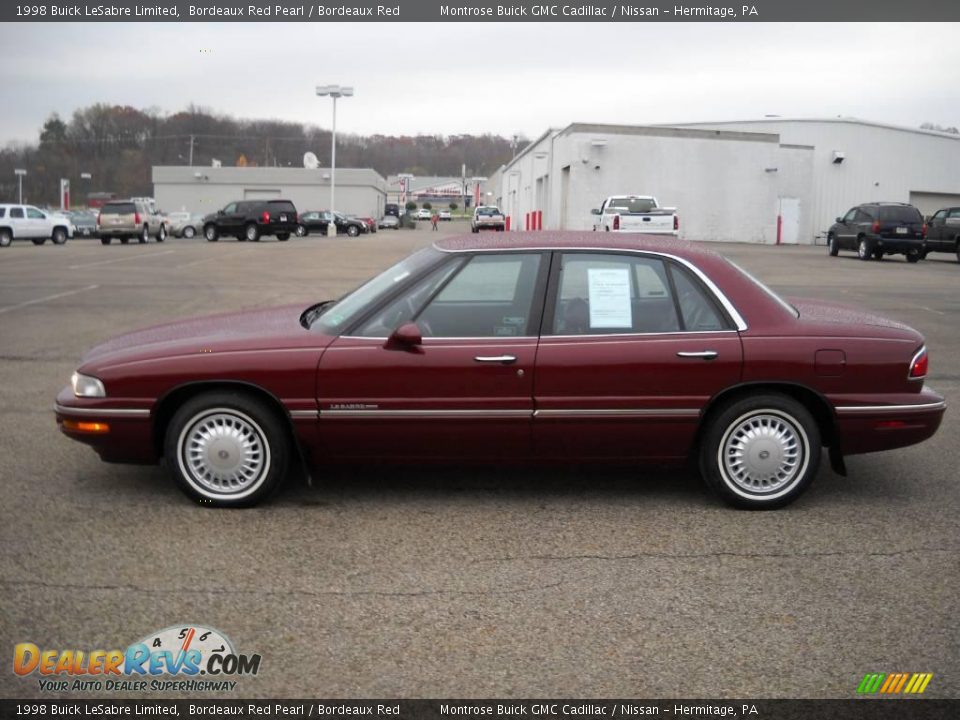 1998 Buick LeSabre Limited Bordeaux Red Pearl / Bordeaux Red Photo #7