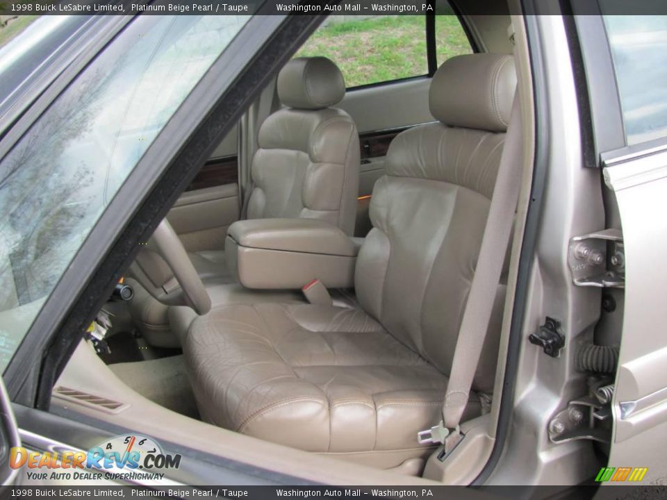 1998 Buick LeSabre Limited Platinum Beige Pearl / Taupe Photo #12