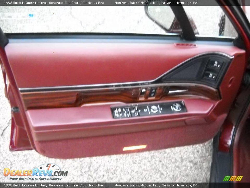 1998 Buick LeSabre Limited Bordeaux Red Pearl / Bordeaux Red Photo #8