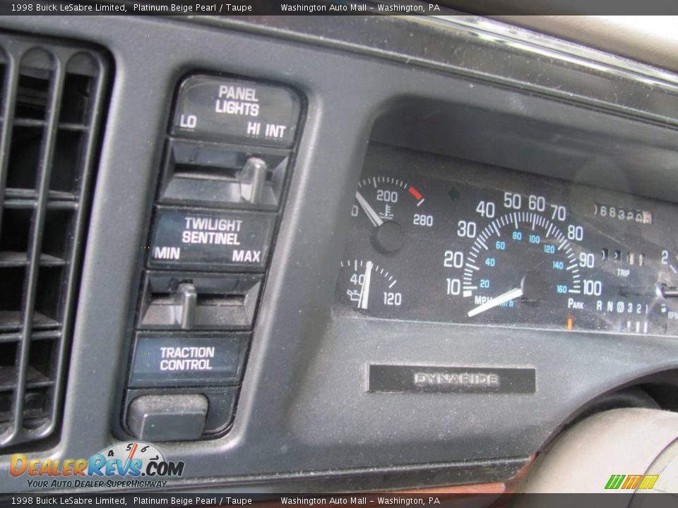 1998 Buick LeSabre Limited Platinum Beige Pearl / Taupe Photo #13