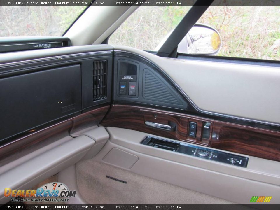 1998 Buick LeSabre Limited Platinum Beige Pearl / Taupe Photo #15