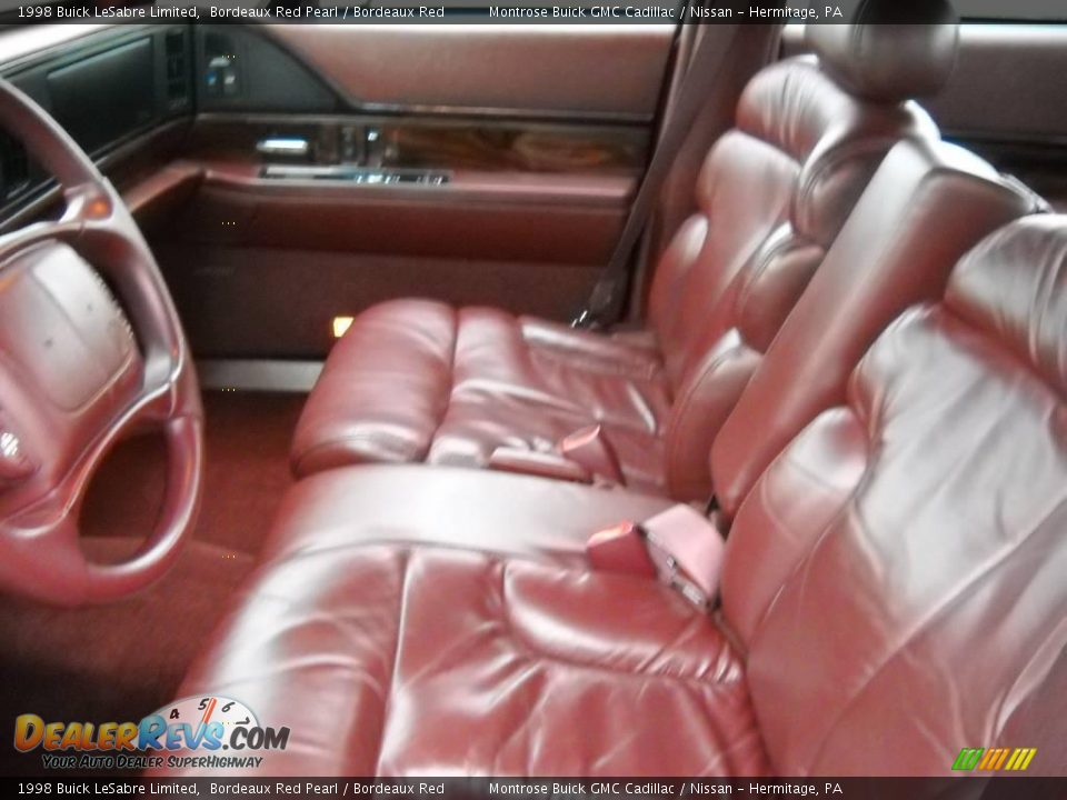 1998 Buick LeSabre Limited Bordeaux Red Pearl / Bordeaux Red Photo #10