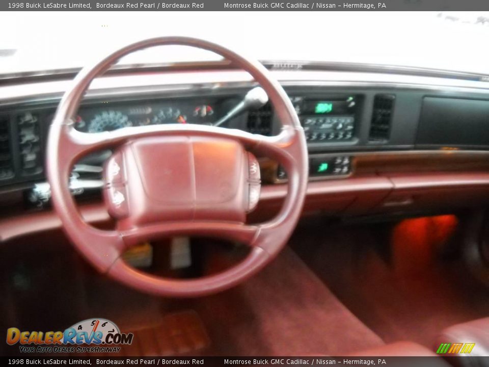1998 Buick LeSabre Limited Bordeaux Red Pearl / Bordeaux Red Photo #13