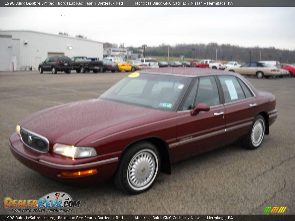 1998 Buick LeSabre Limited Bordeaux Red Pearl / Bordeaux Red Photo #20