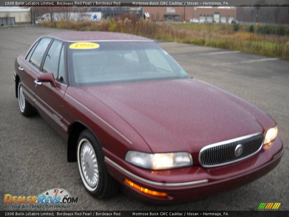 1998 Buick LeSabre Limited Bordeaux Red Pearl / Bordeaux Red Photo #23