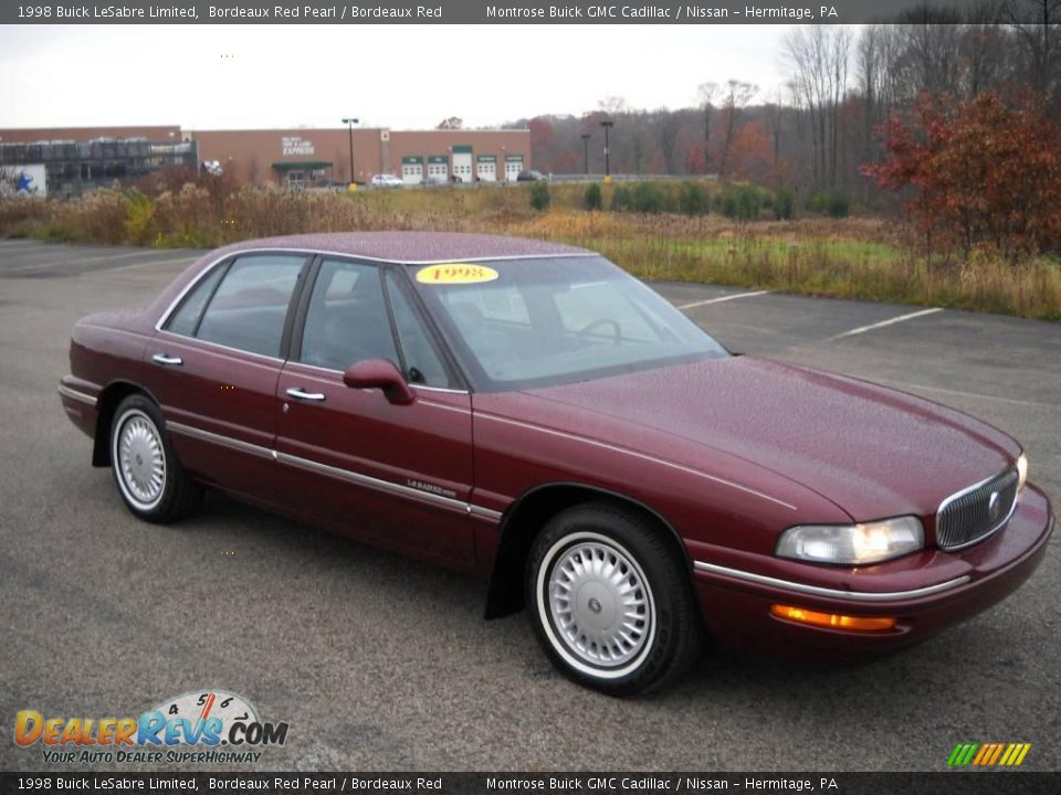 1998 Buick LeSabre Limited Bordeaux Red Pearl / Bordeaux Red Photo #24