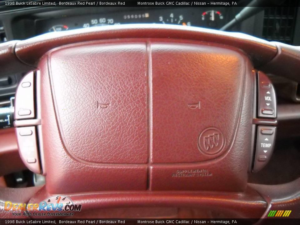 1998 Buick LeSabre Limited Bordeaux Red Pearl / Bordeaux Red Photo #29