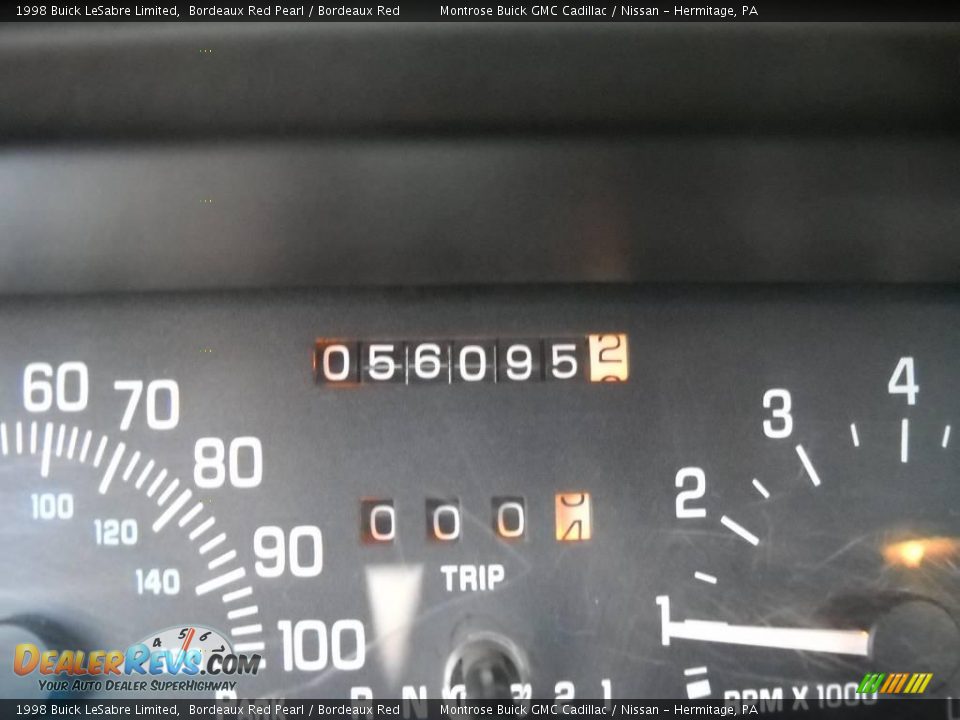 1998 Buick LeSabre Limited Bordeaux Red Pearl / Bordeaux Red Photo #30