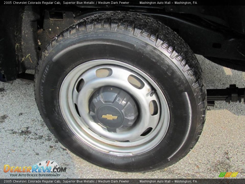 2005 Chevrolet Colorado Regular Cab Superior Blue Metallic / Medium Dark Pewter Photo #3