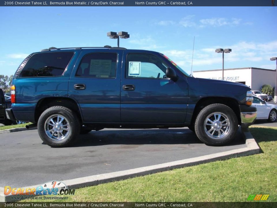 2006 Chevrolet Tahoe LS Bermuda Blue Metallic / Gray/Dark Charcoal Photo #1