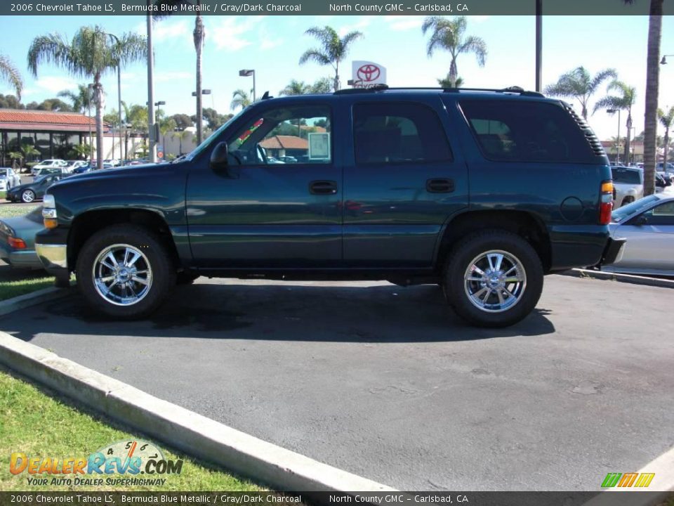 2006 Chevrolet Tahoe LS Bermuda Blue Metallic / Gray/Dark Charcoal Photo #5