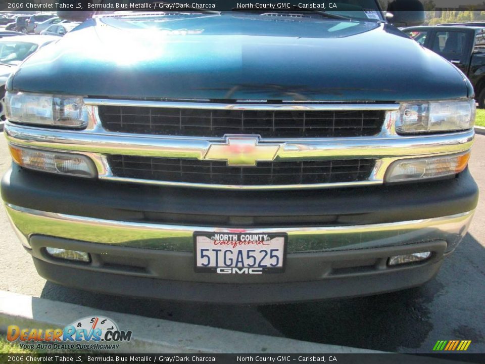 2006 Chevrolet Tahoe LS Bermuda Blue Metallic / Gray/Dark Charcoal Photo #6