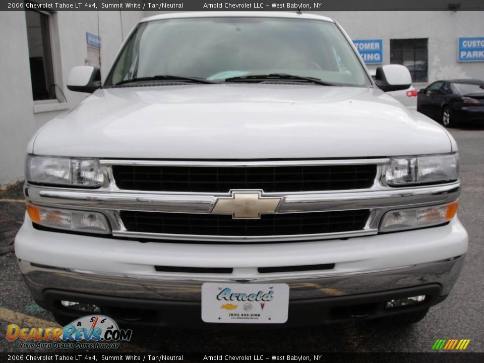 2006 Chevrolet Tahoe LT 4x4 Summit White / Tan/Neutral Photo #2