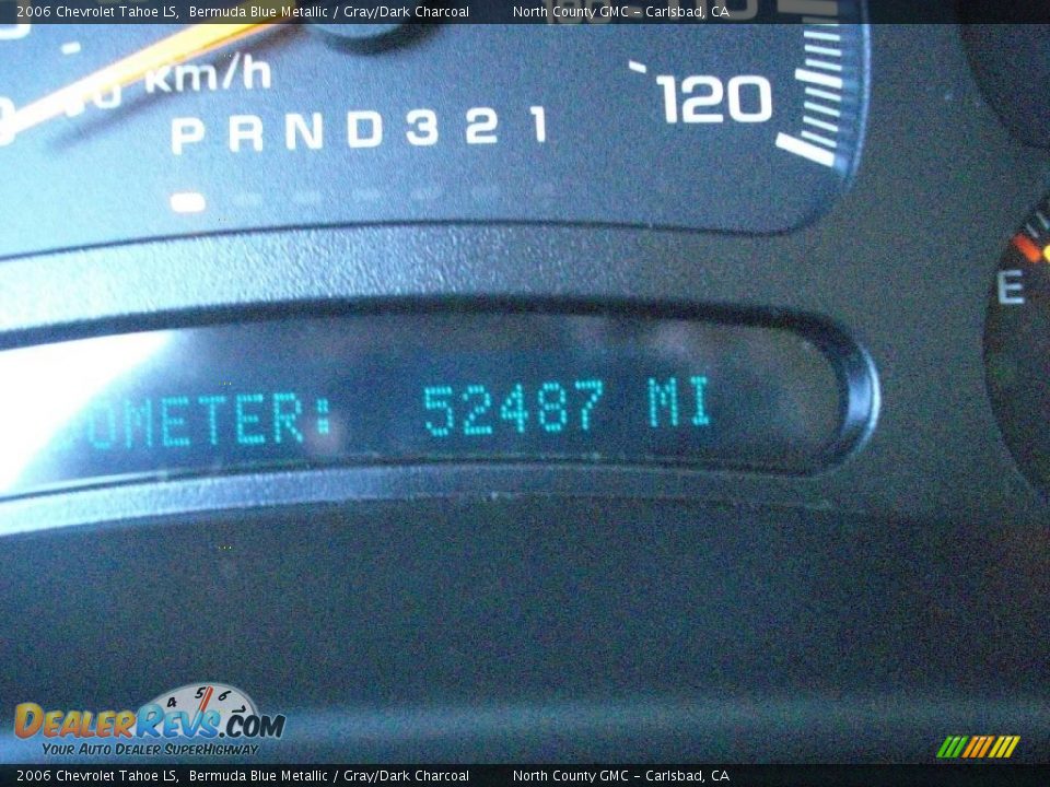 2006 Chevrolet Tahoe LS Bermuda Blue Metallic / Gray/Dark Charcoal Photo #12