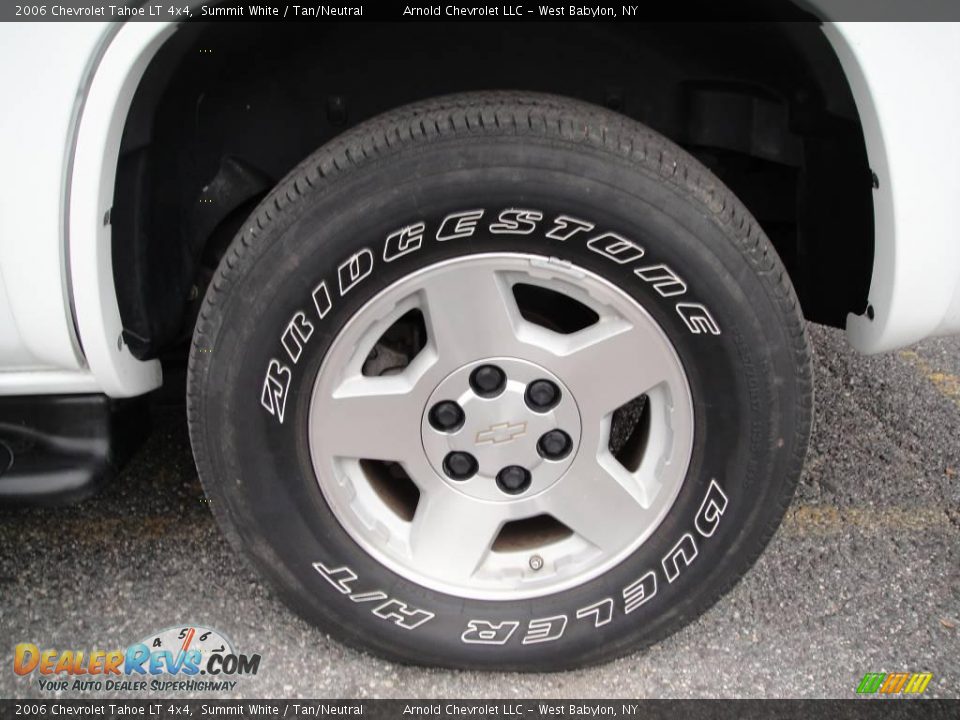 2006 Chevrolet Tahoe LT 4x4 Summit White / Tan/Neutral Photo #7