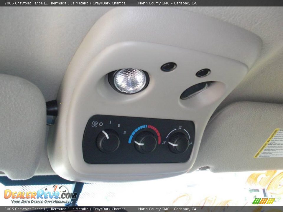 2006 Chevrolet Tahoe LS Bermuda Blue Metallic / Gray/Dark Charcoal Photo #15