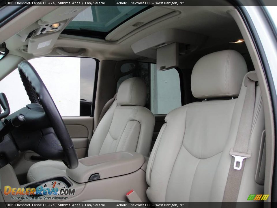 2006 Chevrolet Tahoe LT 4x4 Summit White / Tan/Neutral Photo #9
