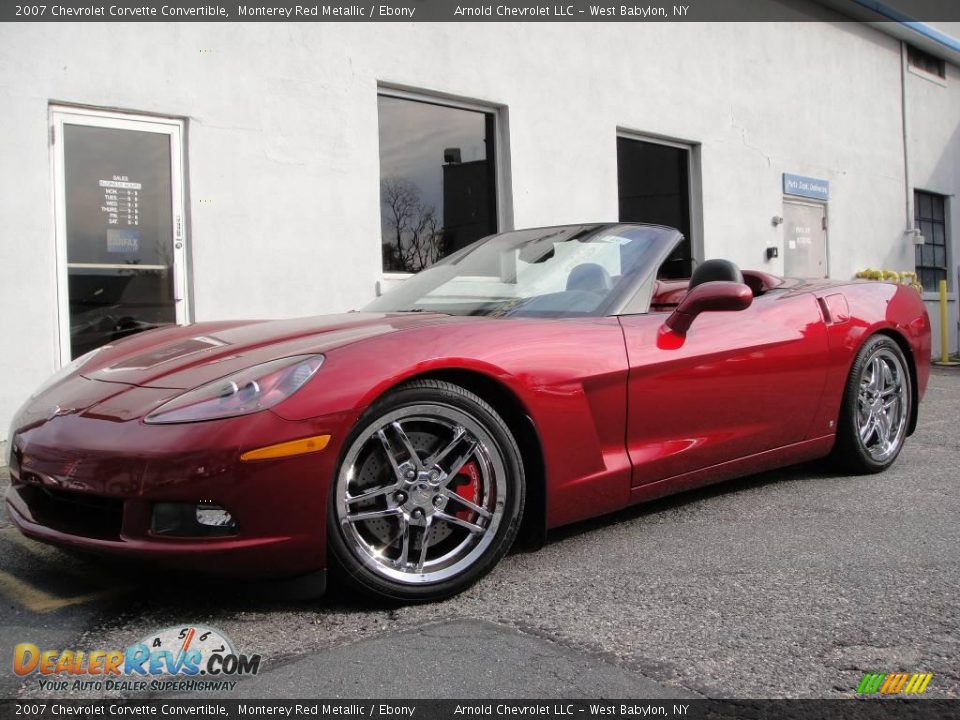 2007 Chevrolet Corvette Convertible Monterey Red Metallic / Ebony Photo #1