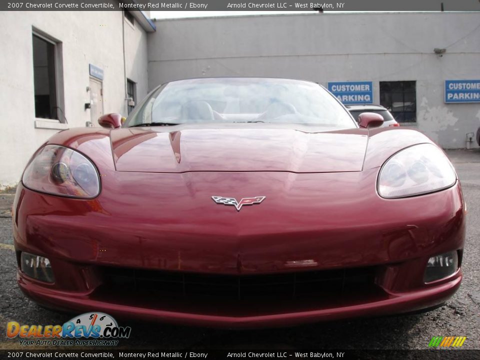 2007 Chevrolet Corvette Convertible Monterey Red Metallic / Ebony Photo #2