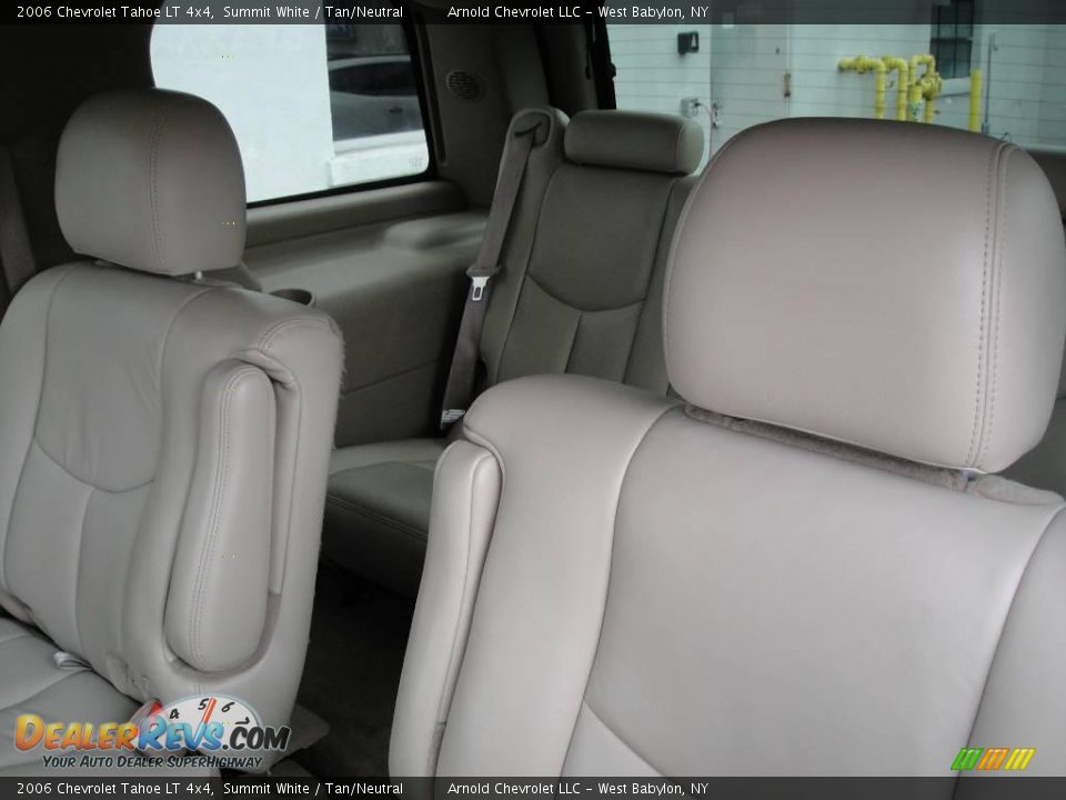 2006 Chevrolet Tahoe LT 4x4 Summit White / Tan/Neutral Photo #12