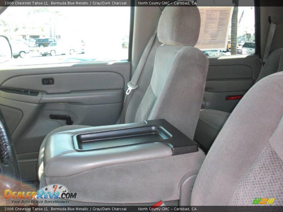 2006 Chevrolet Tahoe LS Bermuda Blue Metallic / Gray/Dark Charcoal Photo #19