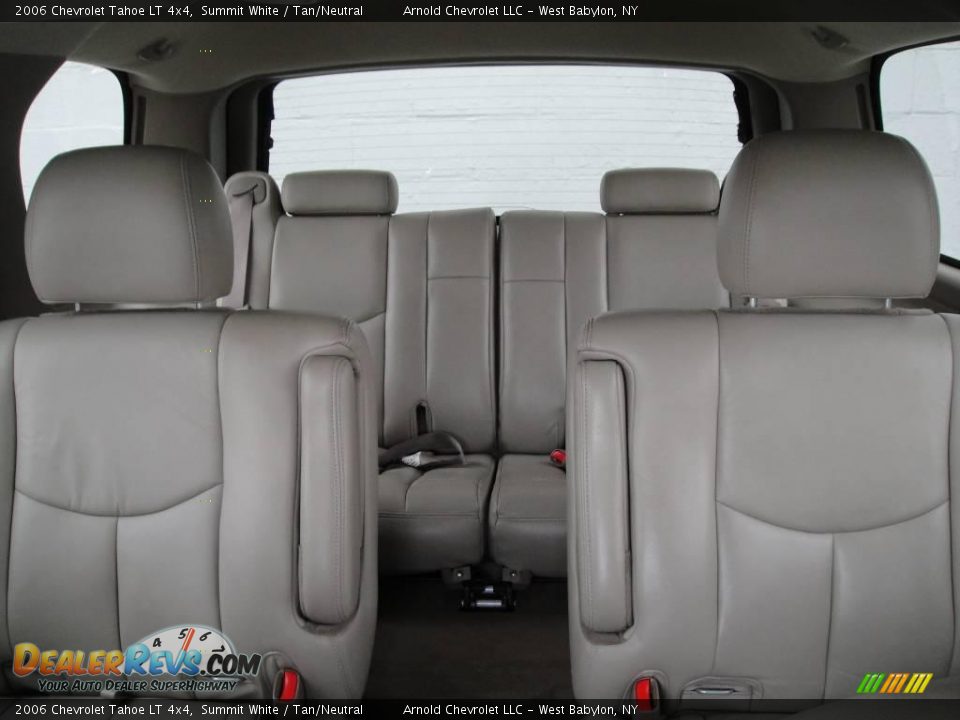 2006 Chevrolet Tahoe LT 4x4 Summit White / Tan/Neutral Photo #14