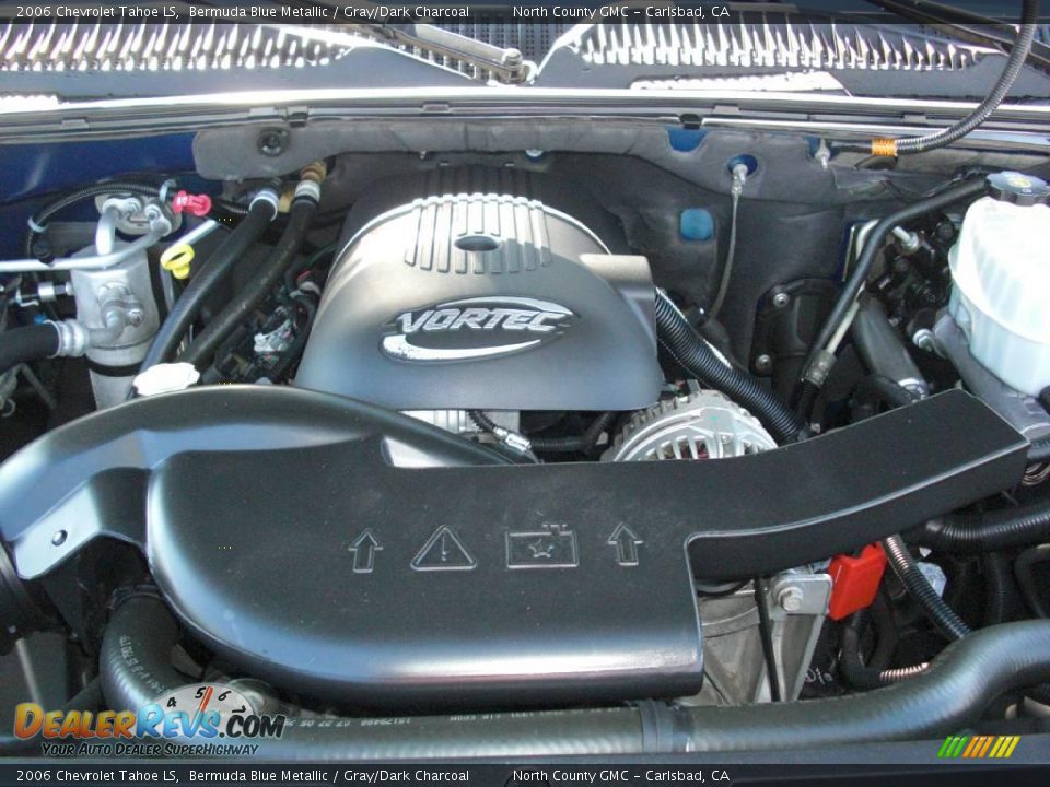 2006 Chevrolet Tahoe LS Bermuda Blue Metallic / Gray/Dark Charcoal Photo #29