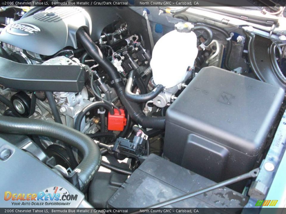 2006 Chevrolet Tahoe LS Bermuda Blue Metallic / Gray/Dark Charcoal Photo #30