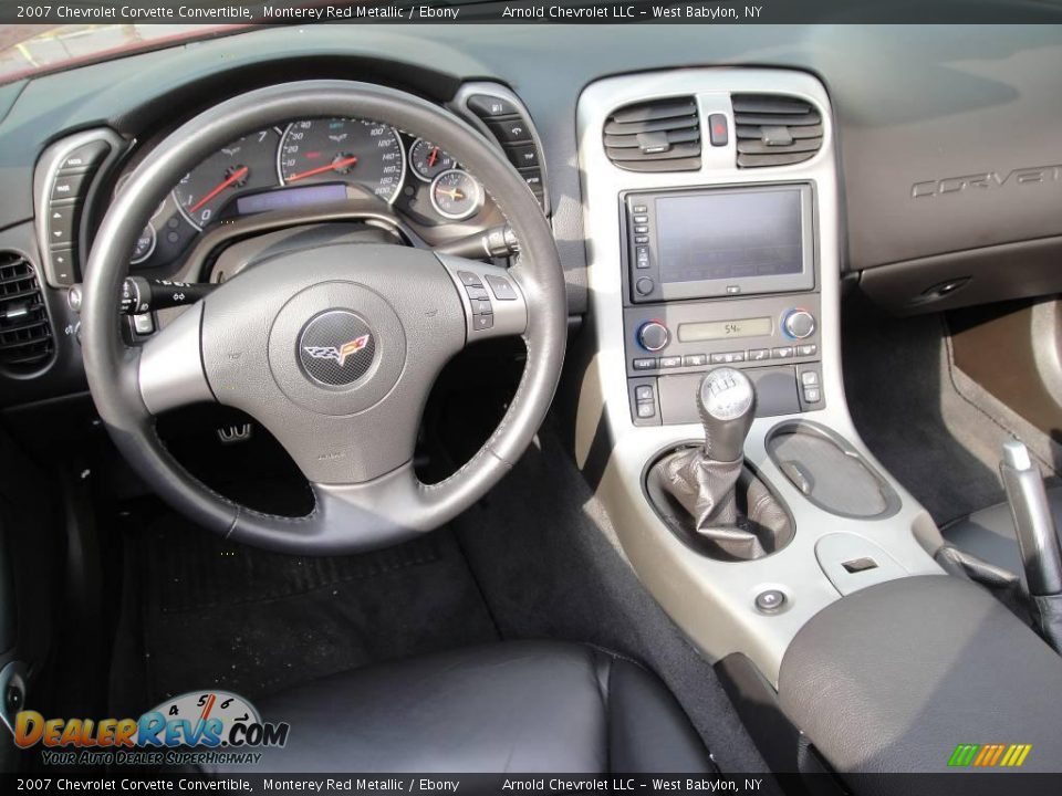 2007 Chevrolet Corvette Convertible Monterey Red Metallic / Ebony Photo #13