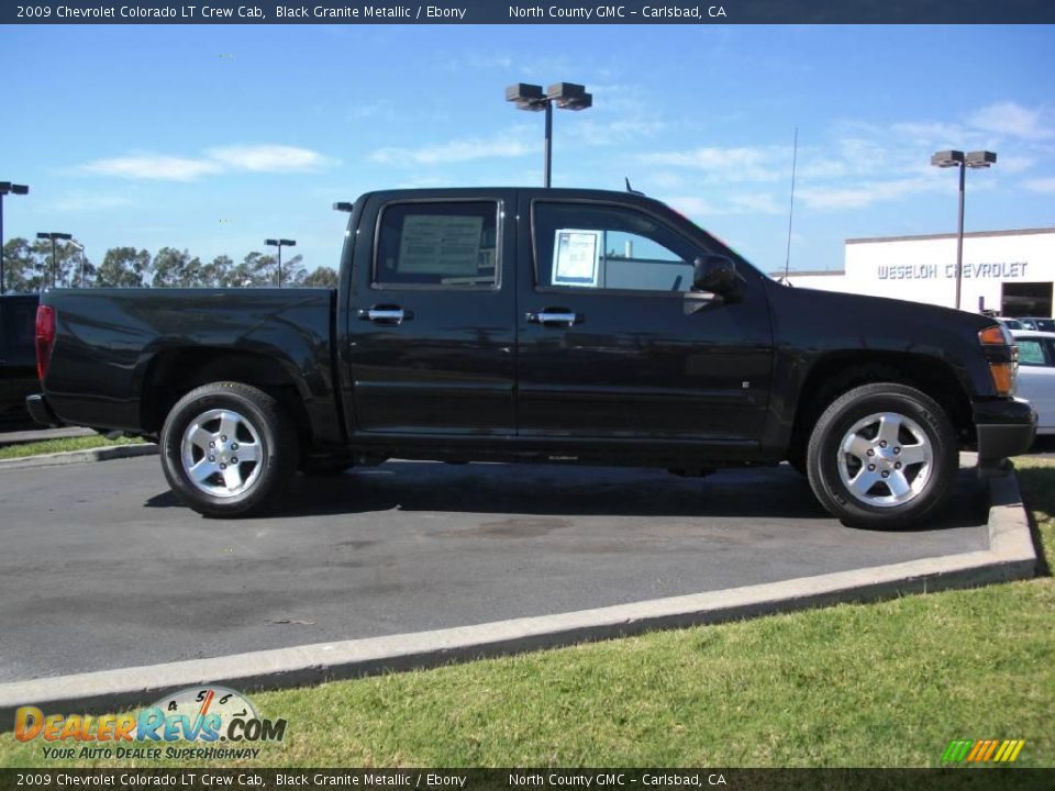2009 Chevrolet Colorado LT Crew Cab Black Granite Metallic / Ebony Photo #1