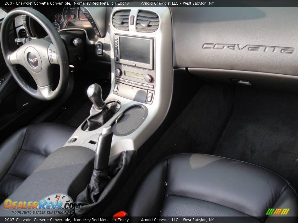 2007 Chevrolet Corvette Convertible Monterey Red Metallic / Ebony Photo #14