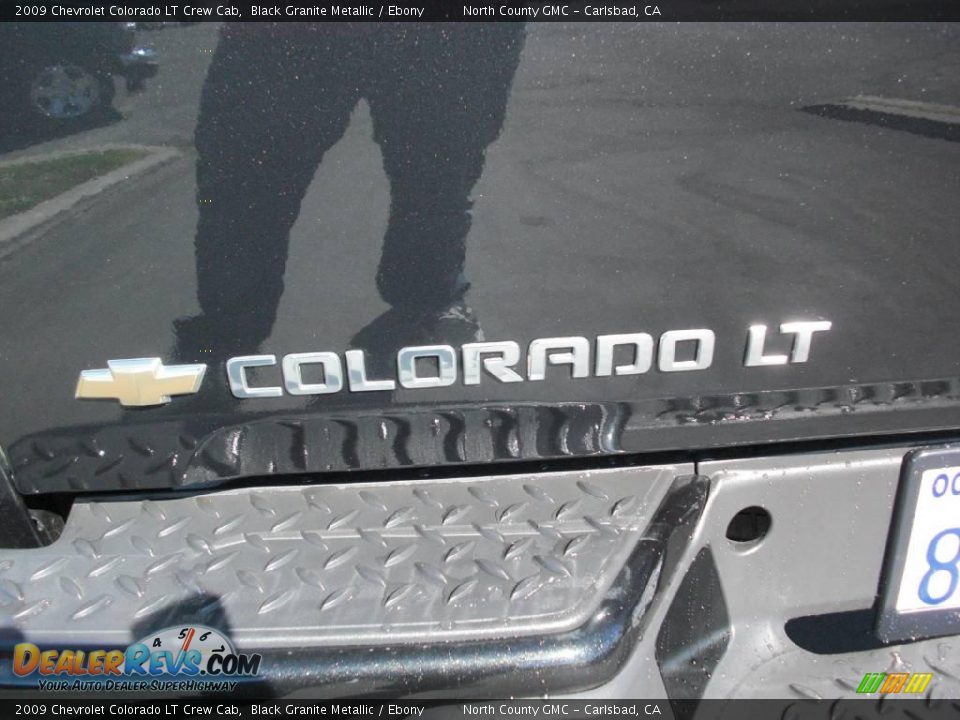 2009 Chevrolet Colorado LT Crew Cab Black Granite Metallic / Ebony Photo #5