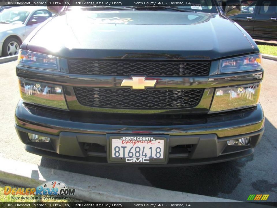 2009 Chevrolet Colorado LT Crew Cab Black Granite Metallic / Ebony Photo #8