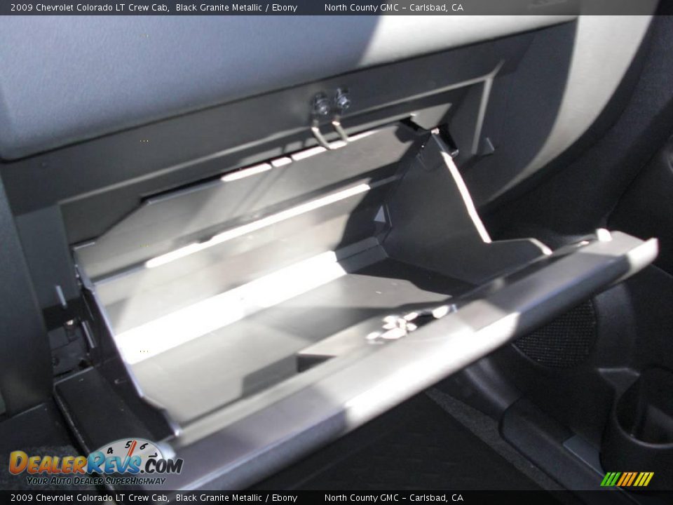2009 Chevrolet Colorado LT Crew Cab Black Granite Metallic / Ebony Photo #18
