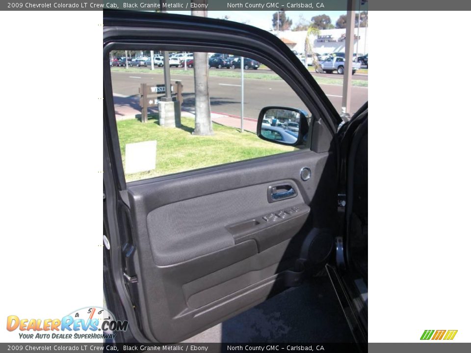 2009 Chevrolet Colorado LT Crew Cab Black Granite Metallic / Ebony Photo #27