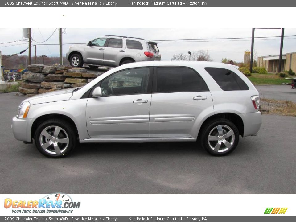 2009 Chevrolet Equinox Sport AWD Silver Ice Metallic / Ebony Photo #1