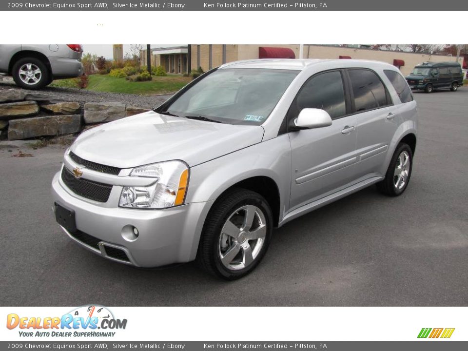 2009 Chevrolet Equinox Sport AWD Silver Ice Metallic / Ebony Photo #2