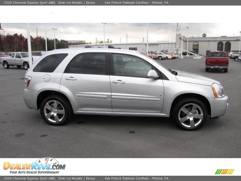 2009 Chevrolet Equinox Sport AWD Silver Ice Metallic / Ebony Photo #5