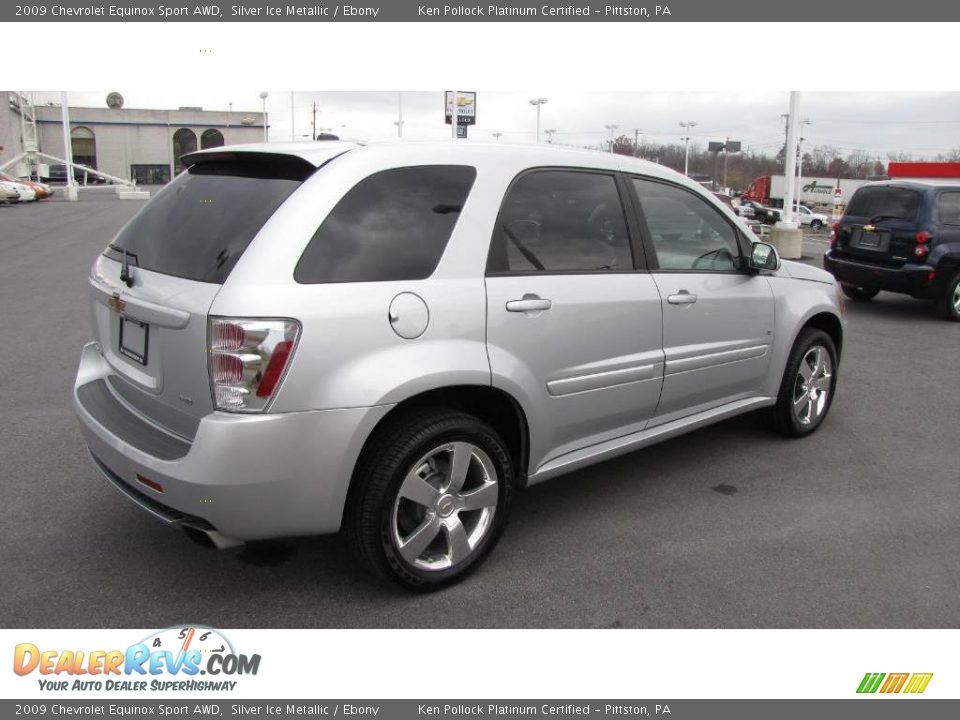2009 Chevrolet Equinox Sport AWD Silver Ice Metallic / Ebony Photo #6