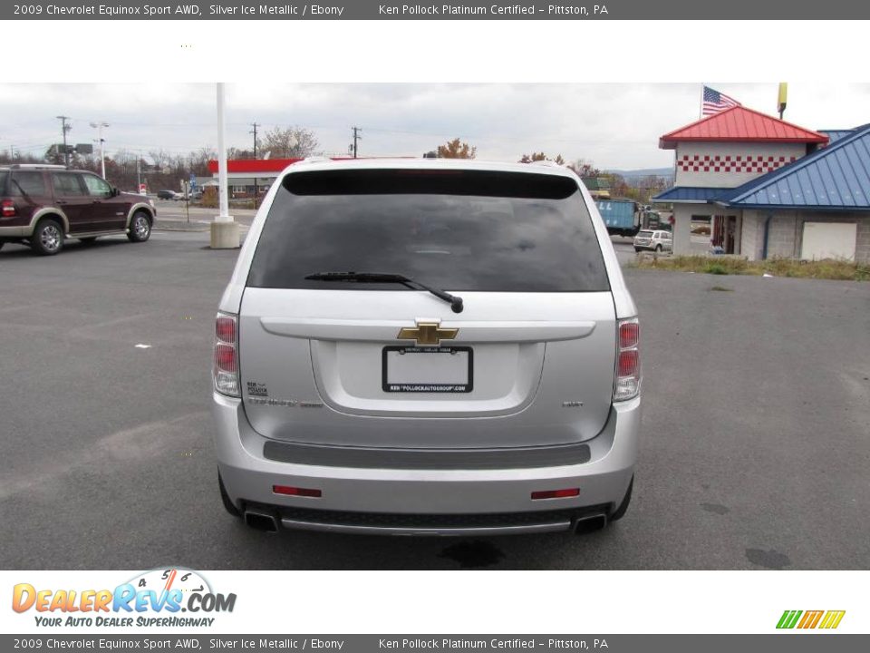2009 Chevrolet Equinox Sport AWD Silver Ice Metallic / Ebony Photo #7