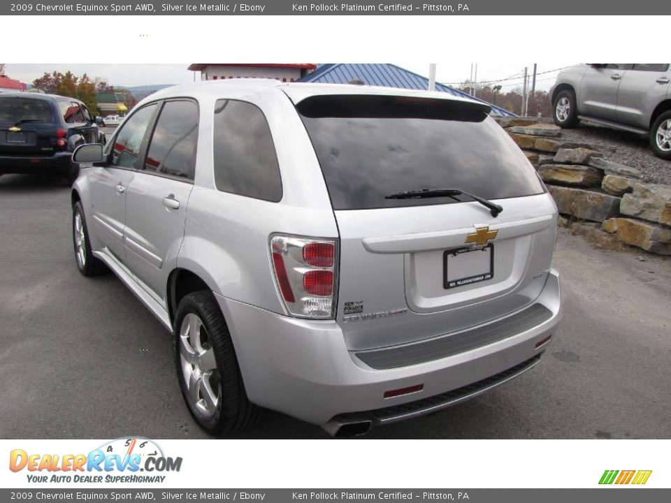 2009 Chevrolet Equinox Sport AWD Silver Ice Metallic / Ebony Photo #8