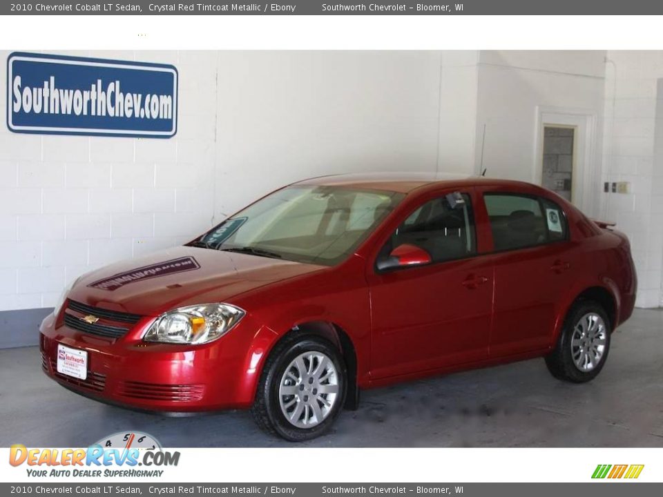 2010 Chevrolet Cobalt LT Sedan Crystal Red Tintcoat Metallic / Ebony Photo #1