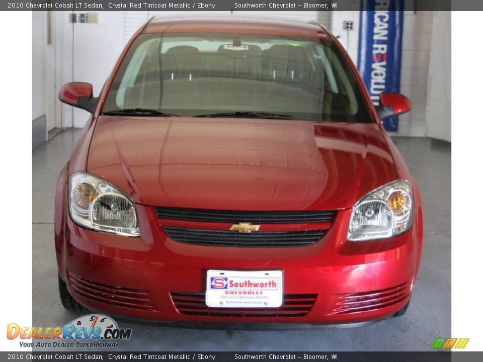 2010 Chevrolet Cobalt LT Sedan Crystal Red Tintcoat Metallic / Ebony Photo #2