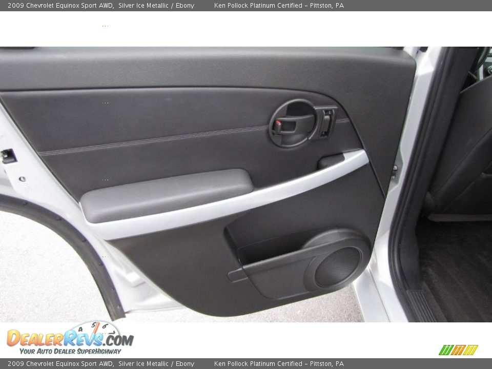 2009 Chevrolet Equinox Sport AWD Silver Ice Metallic / Ebony Photo #12